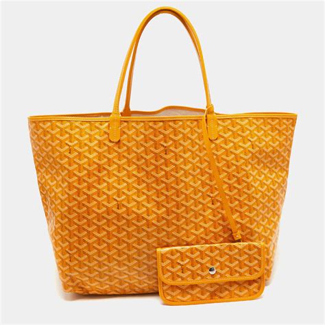 goyard mustard tote|goyard bag online store.